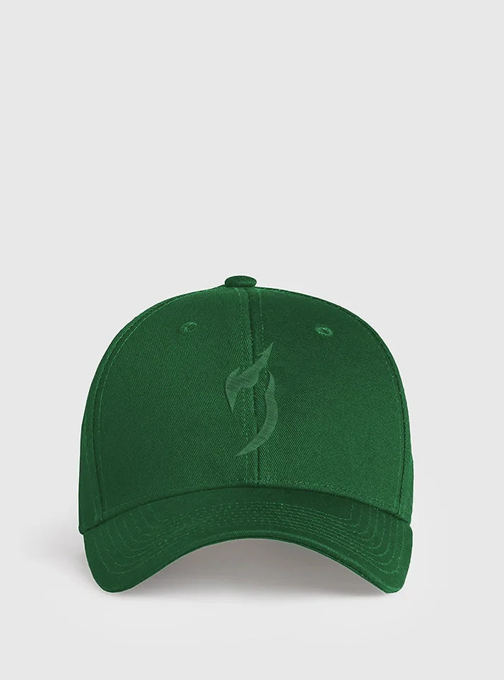 Embroidered Hunter Gym Cap | Baseball cap - Hunter Green buy at radowl gym waer brand