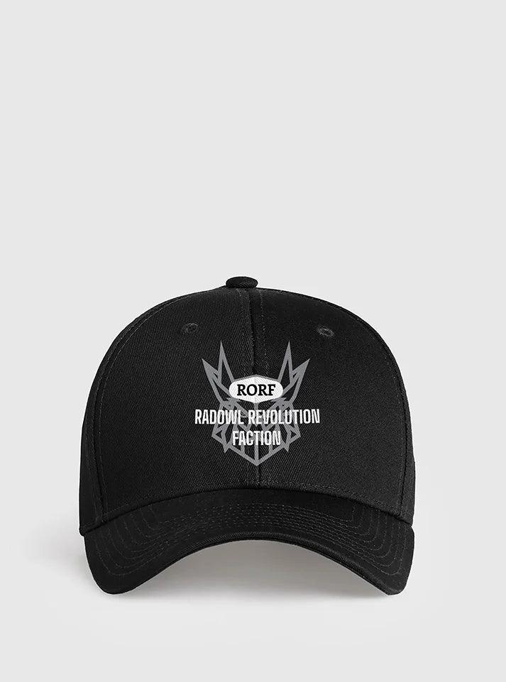 RORF Edition Gym Cap | Sports & Baseball Cap | Perfect gym accessory for men - Black buy now at radowl a best gym wear brand in india