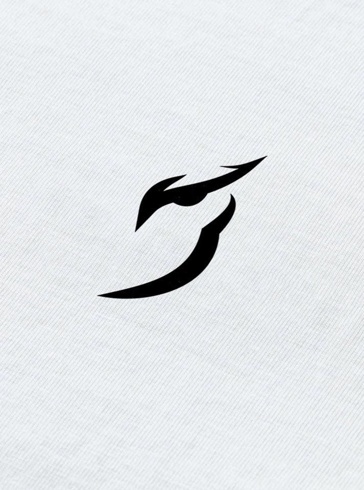 Athletic Tshirts for Men - Radowl Gym Clothing in White with Emblem, Ideal for Gym Outfits and Casual Wear