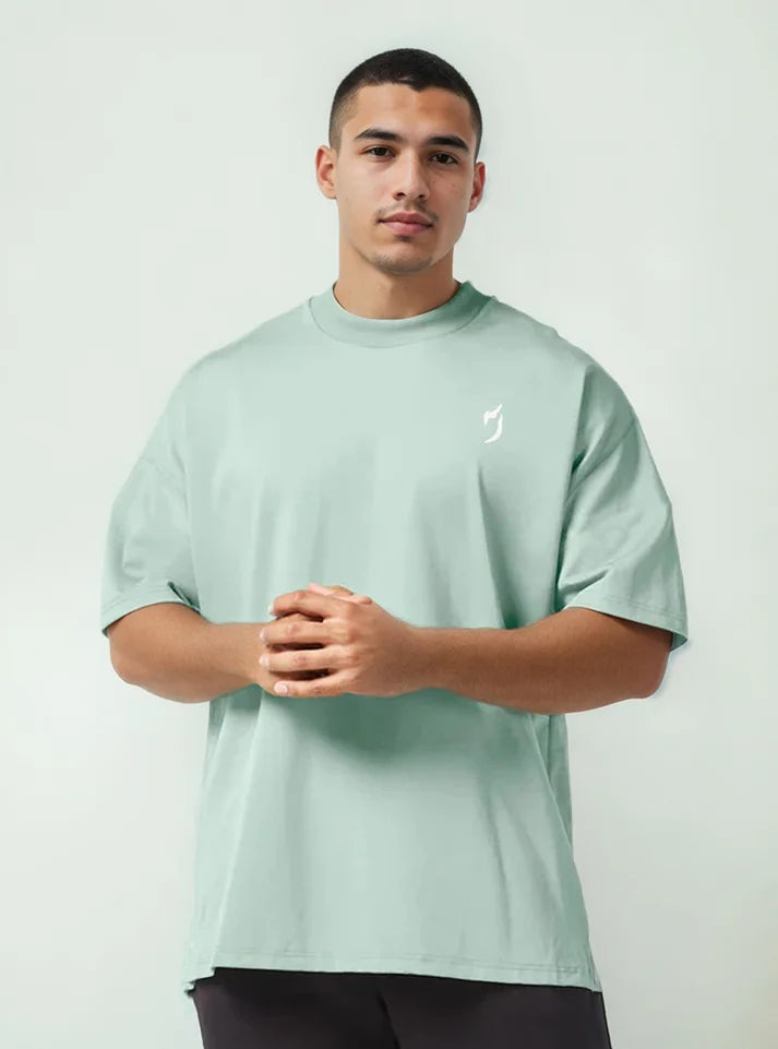 Buy Strength Gym Oversized T-Shirt Jade for mens online – Rad Owl