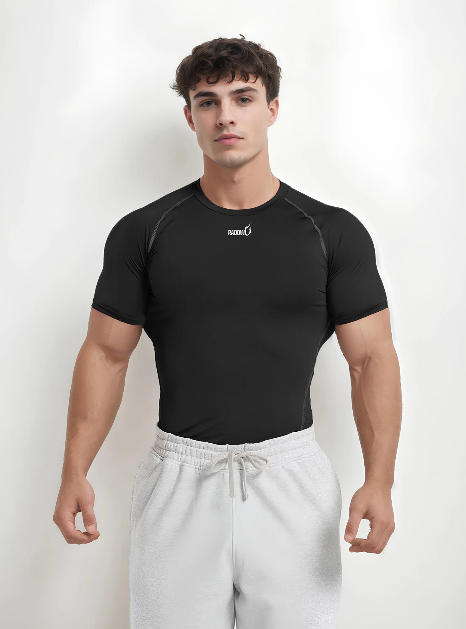 Titan Flex Radowl Compression T-shirt Midnight Black