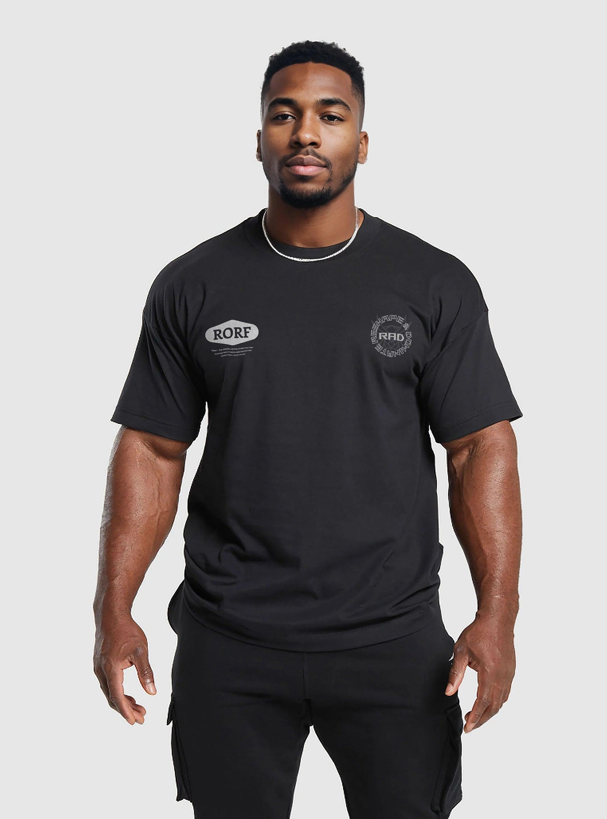 Skin fit gym t shirt on sale